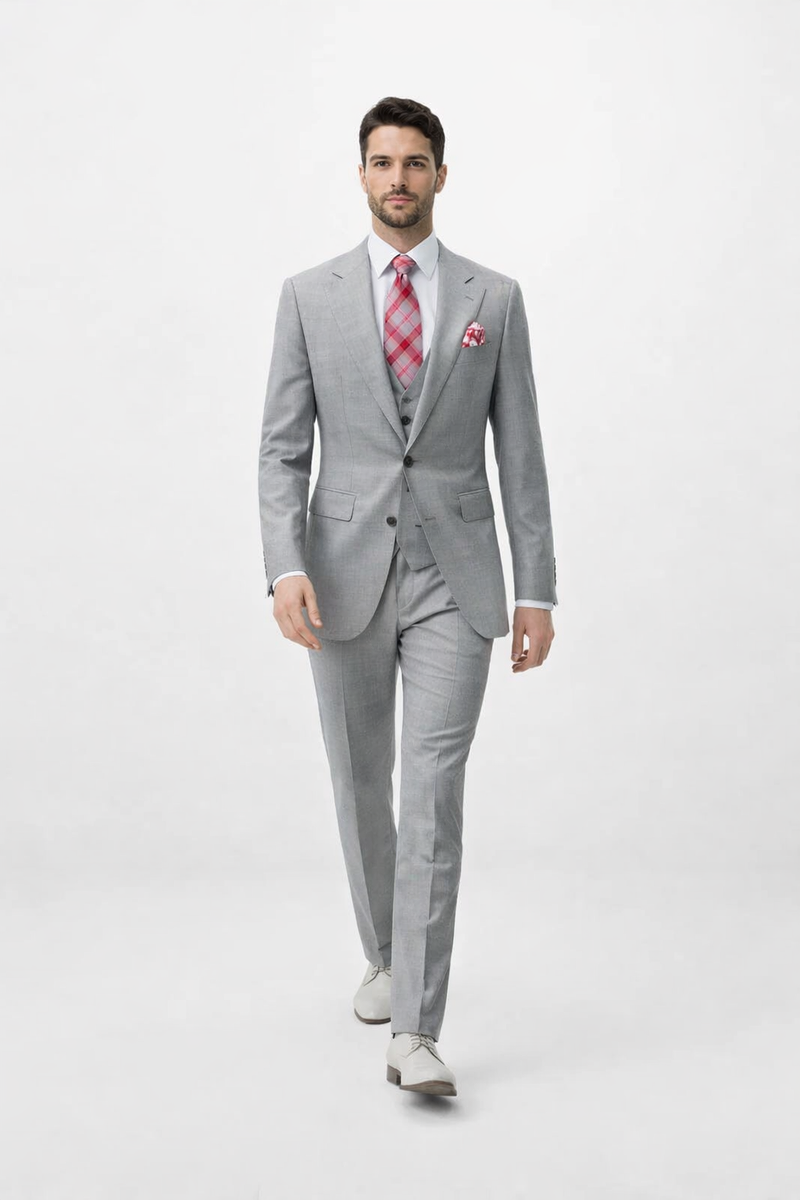 Rossiman Men's Dress Suit Timeless Classic Formal Suit for Men