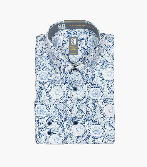 Stacy Adams Harbough Dress Shirt Spread Collar by Stacy Adams Shoes