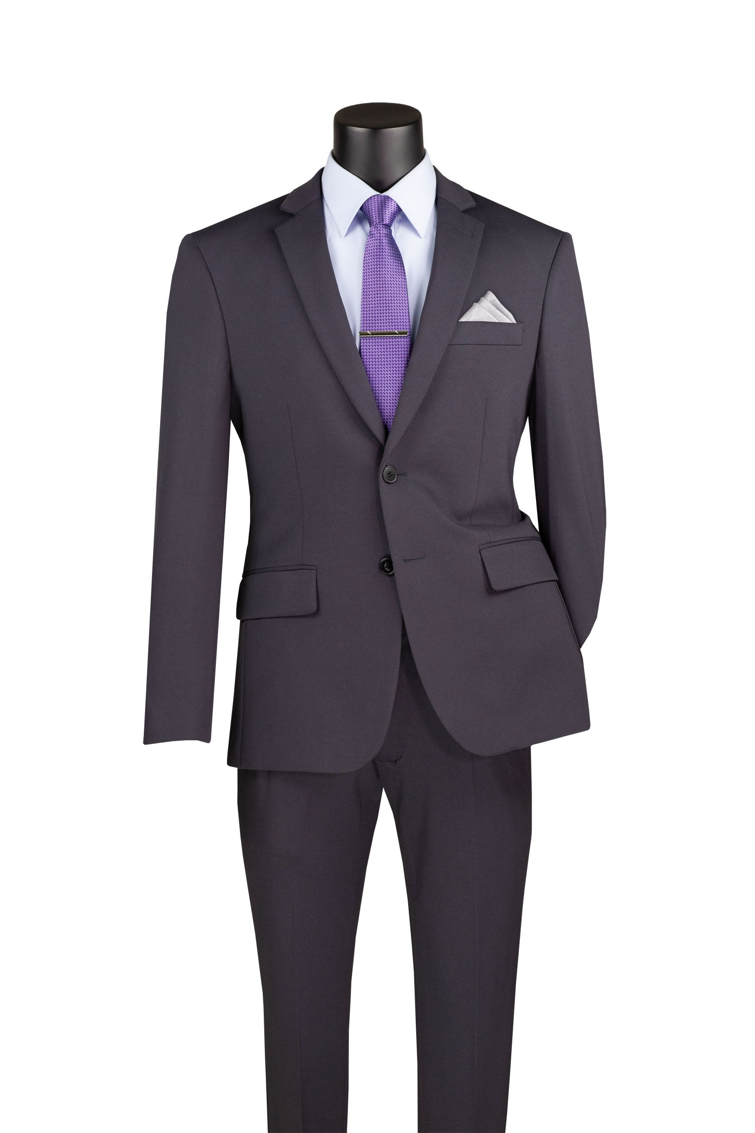 Slim Fit 2 Piece Stretch Fabric Suit Sage TSS-2 main image 0