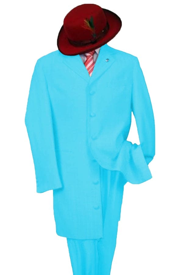 Men'S Fashionable Grey Long Zoot Suit 45'' Long Jacket EXTRA LONG JACKET Maxi Very Long main image 0