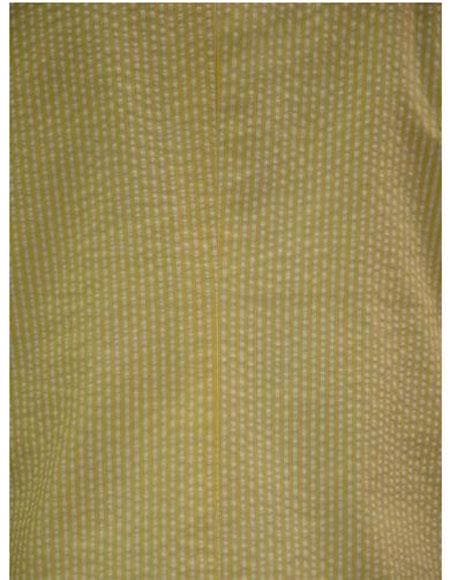 Men's Two Button Yellow White Classic Seersucker Sear sucker suit Trending Formal Blazer