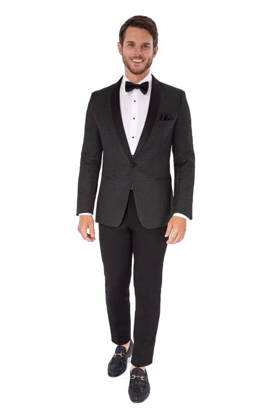 Smoking Traje - Esmoquin - Smoking Para Hombre - One Button Trajes De Novio Black Tuxedo