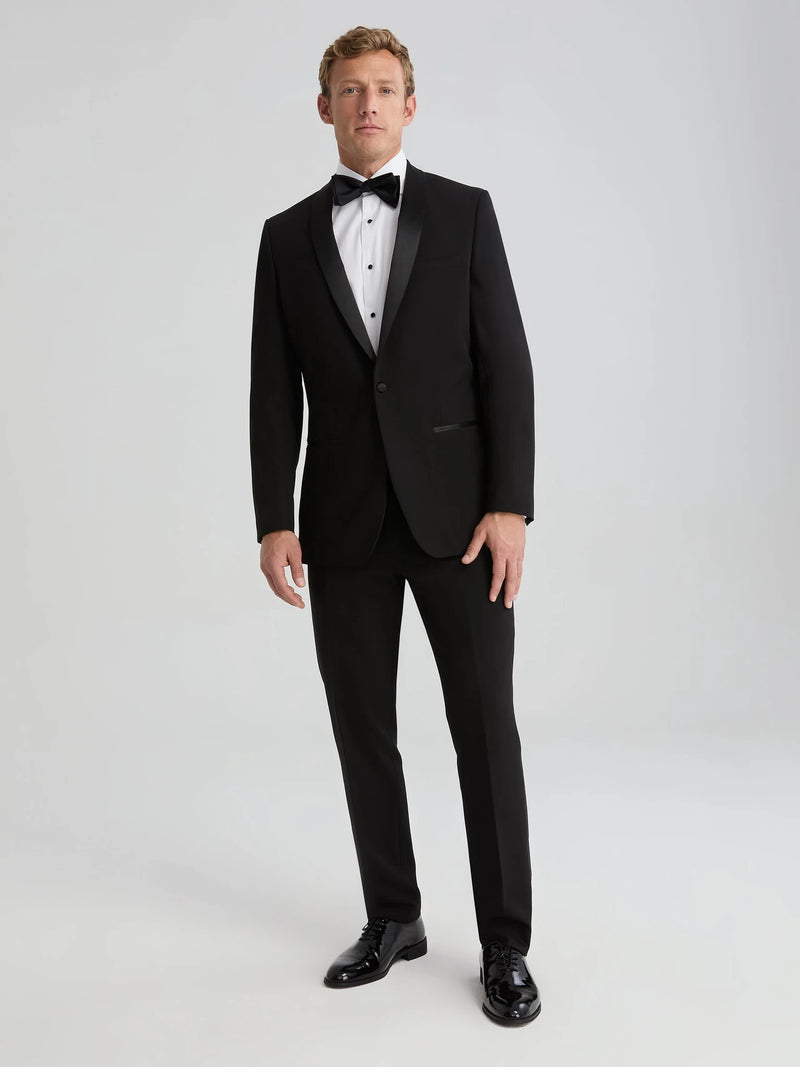 Mens Black Shawl Lapel Tuxedo