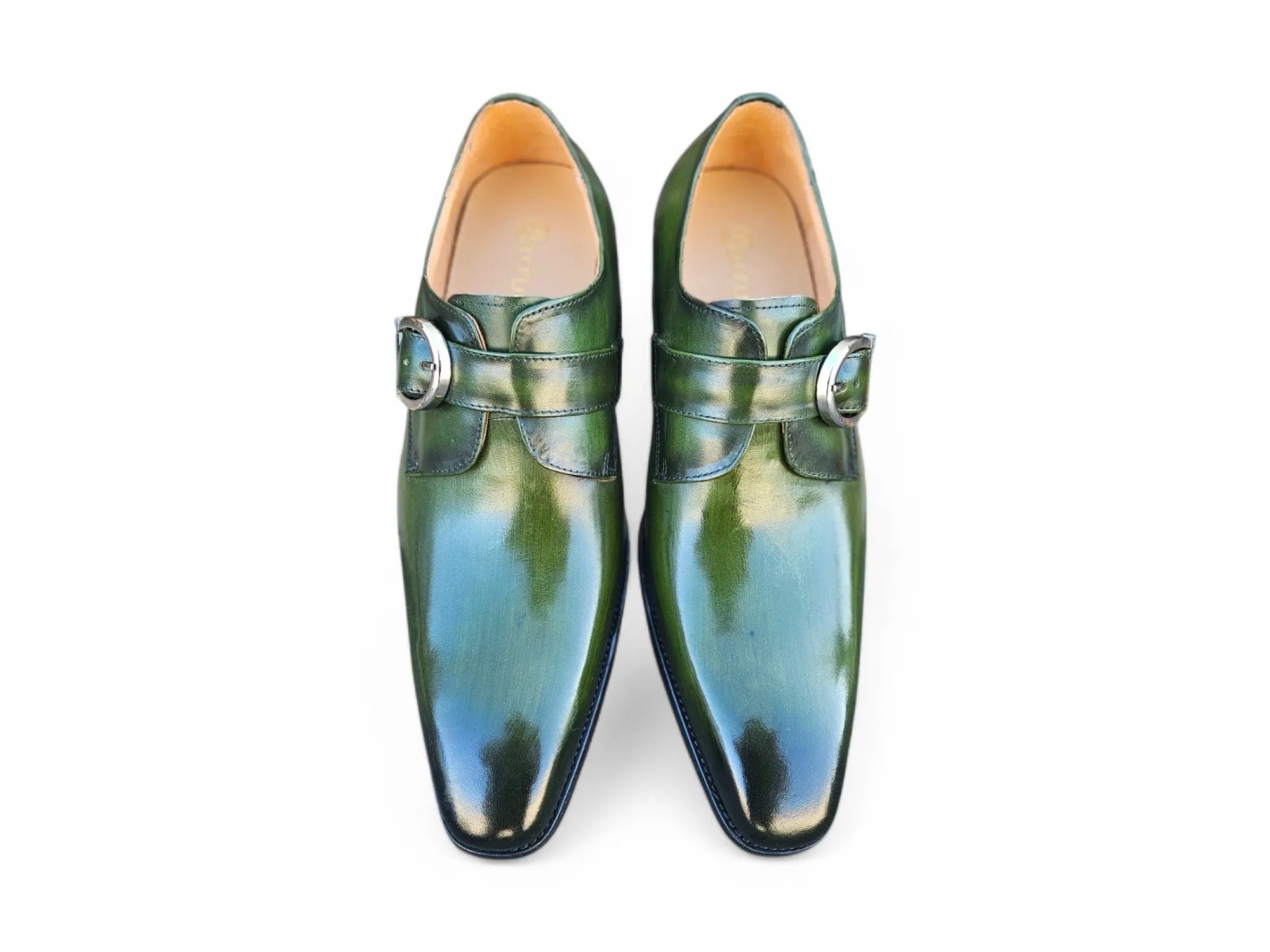 Men’s Signature Buckle Monk Strap Dress Shoes