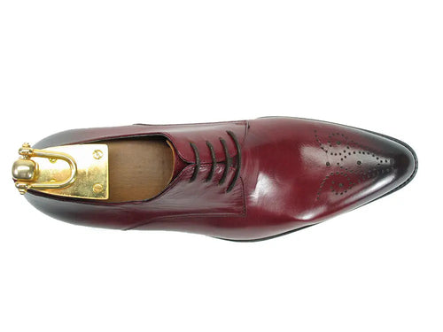 Men’s Signature Burnished Leather Derby Shoes