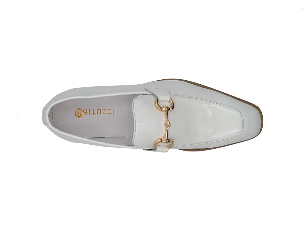 Glossy Patent Leather Loafer with Signature Horsebit