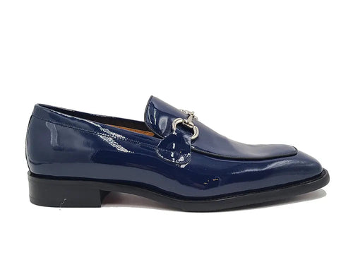 Glossy Patent Leather Loafer with Signature Horsebit