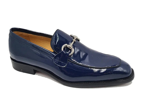 Glossy Patent Leather Loafer with Signature Horsebit