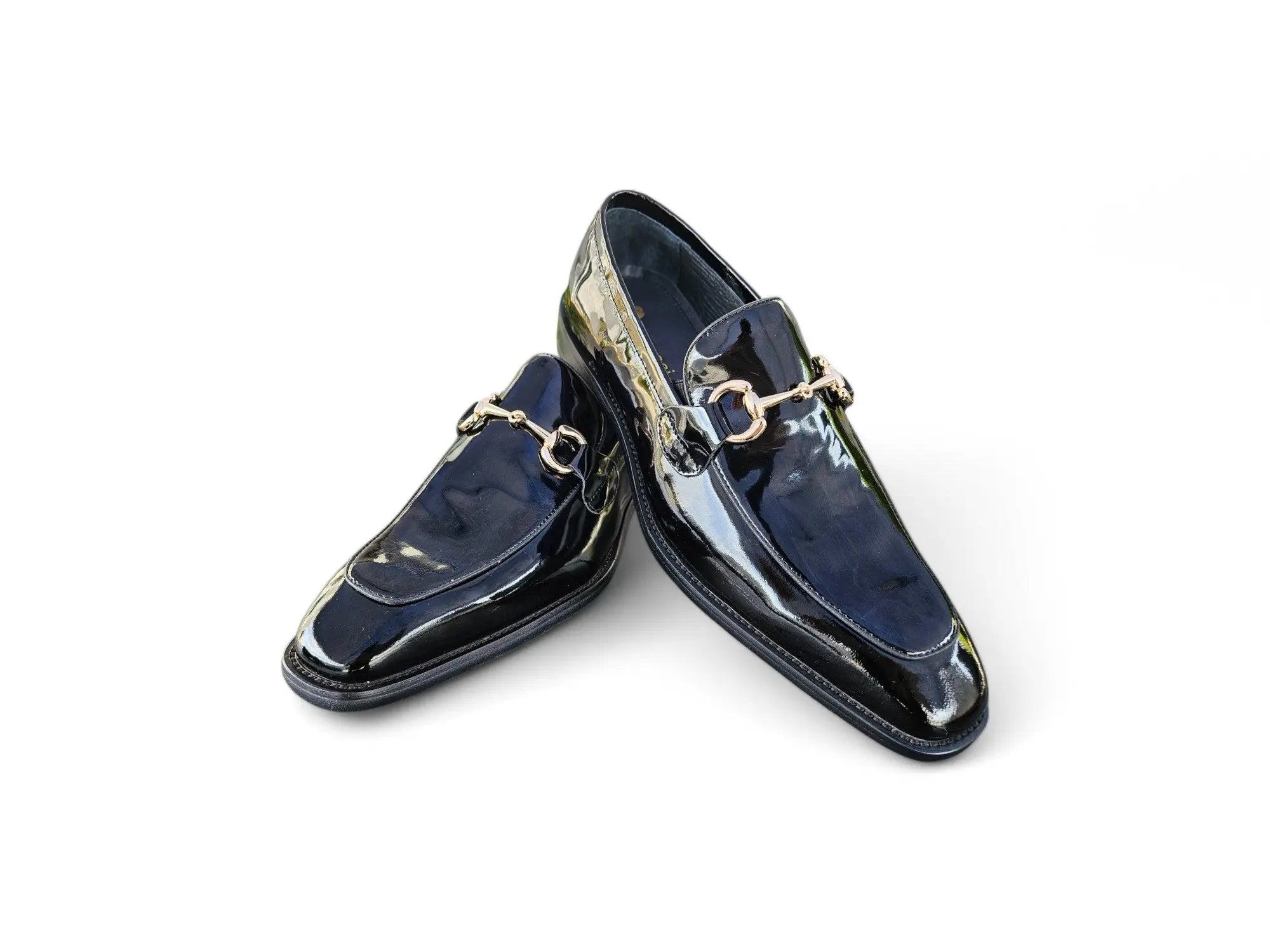 Glossy Patent Leather Loafer with Signature Horsebit