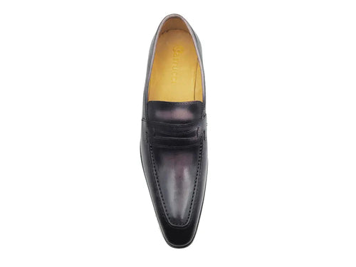 Mens Classic Leather Penny Loafersā Signature Style