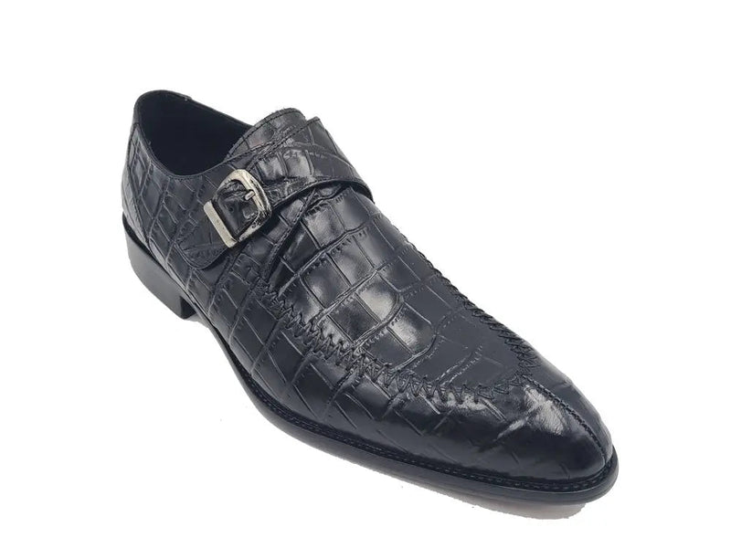 Carrucci Single Monk Buckle Split Toe Loafer