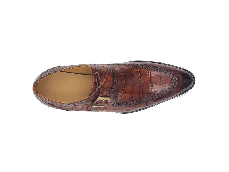 Carrucci Single Monk Buckle Split Toe Loafer