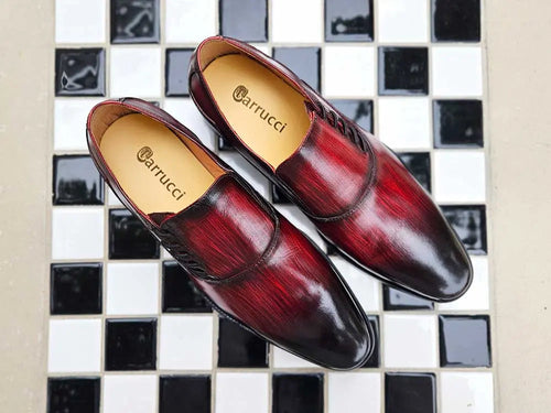 Sleek Slip-On Loafers with Lace Accent