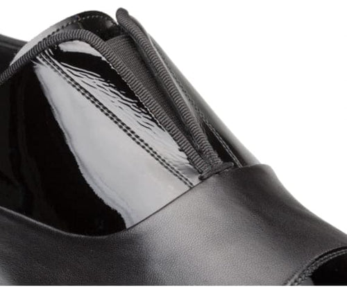 Formal Black Patent Leather Tuxedo Slip-On by Mezlan – Made in Spain