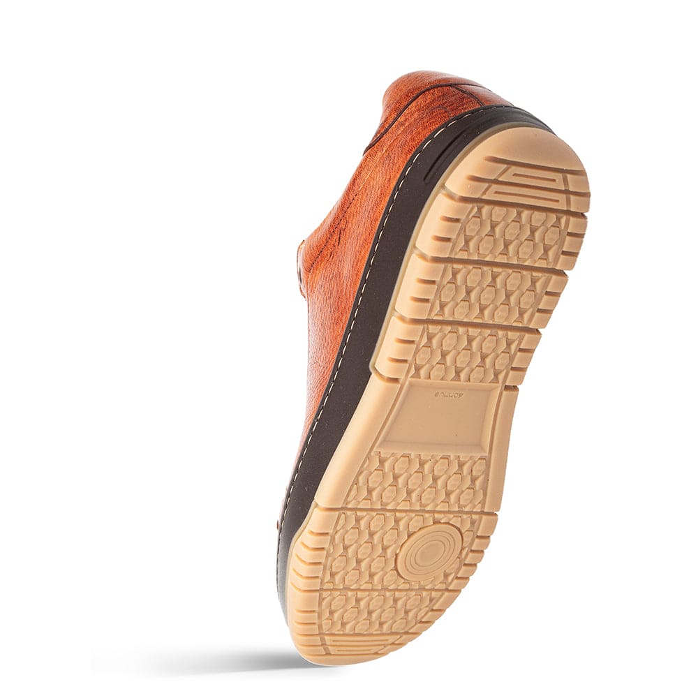 Men's Grazia Dark Cognac Deerskin Street Sneakers by Mezlan – Luxury Comfort, Made in Spain