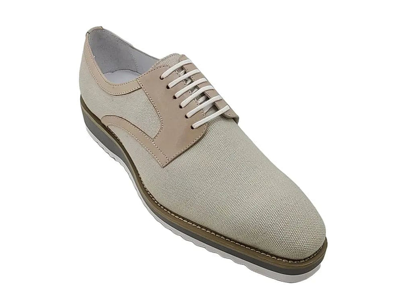 Carrucci Spring Linen Mixed Media Oxford