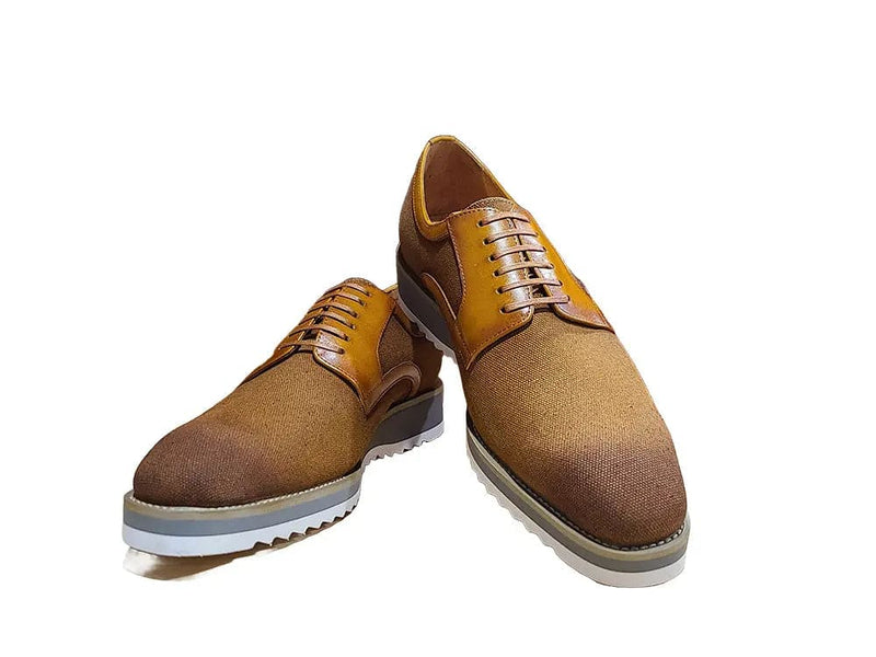 Carrucci Spring Linen Mixed Media Oxford