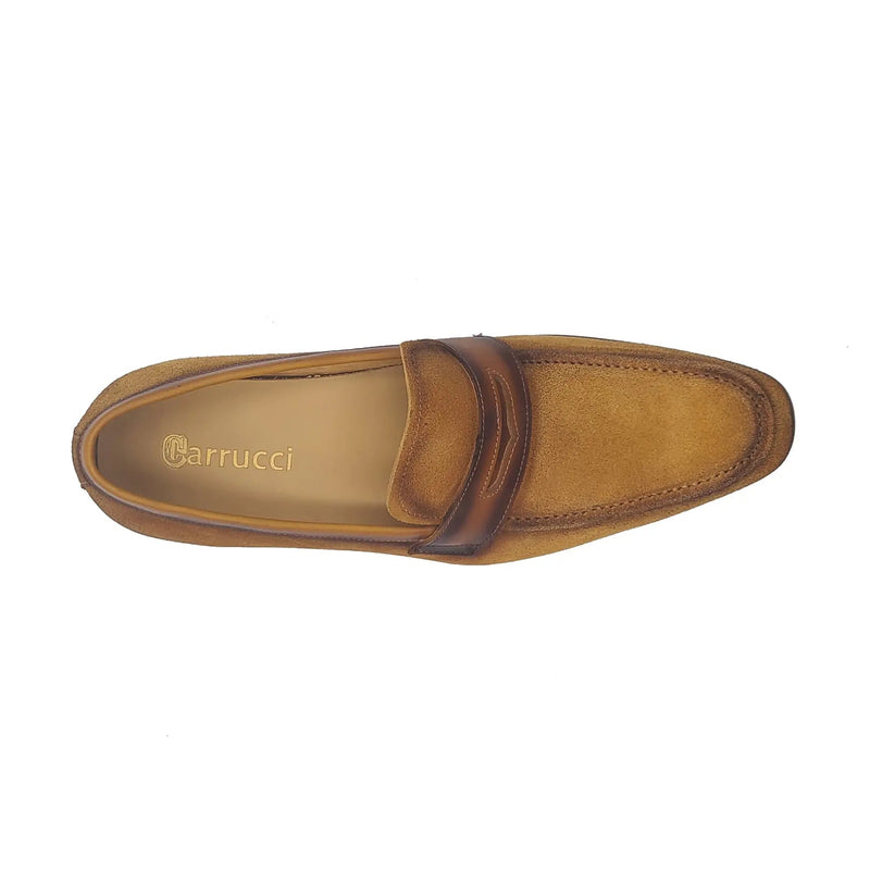 Carrucci Stylish Suede Penny Loafer