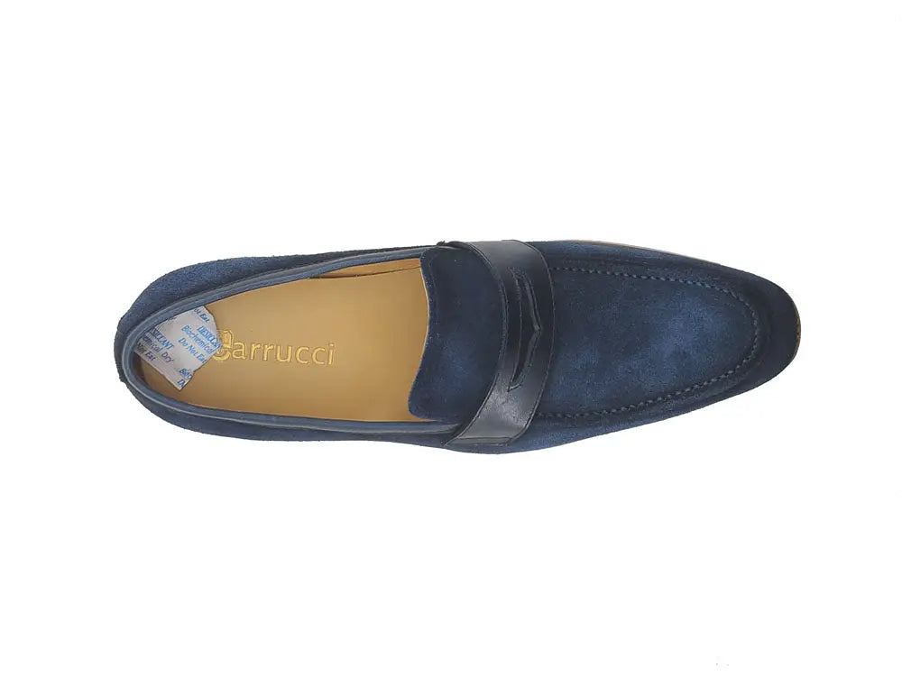 Classic Suede Slip-On Penny Loafer