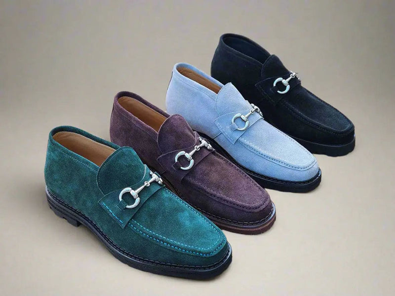 Carrucci Suede Ankle Boot with Horsebit