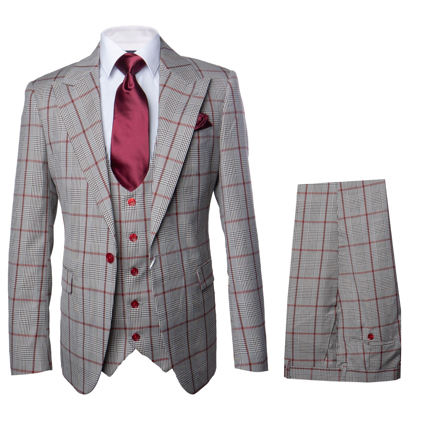 Rossi Man RM1854 Tom – Men's Slim Fit Suit for Men