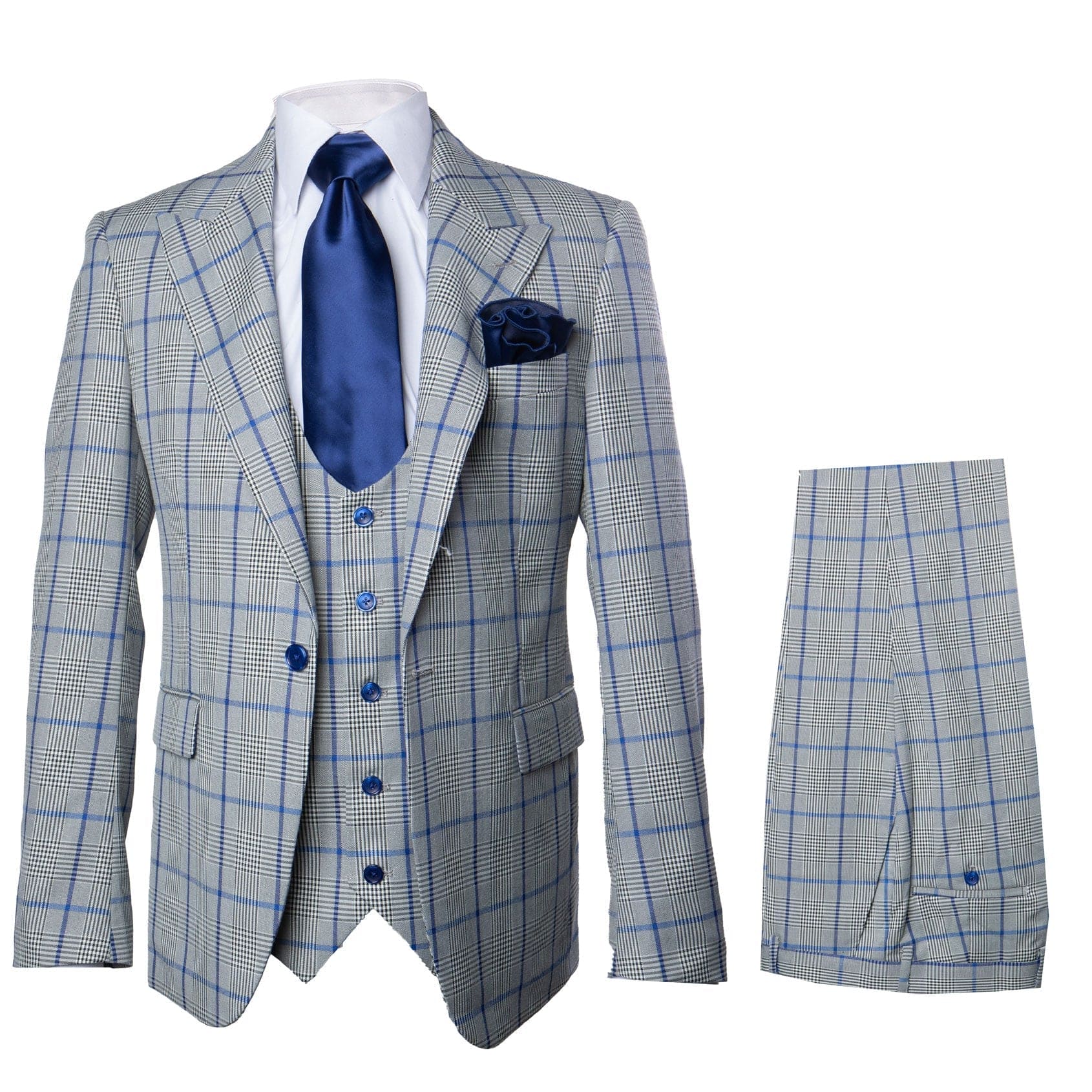 Men's Slim Fit Suit - Fitted Suit - Skinny Suit Men's BeigeRossiman Rossi Suit