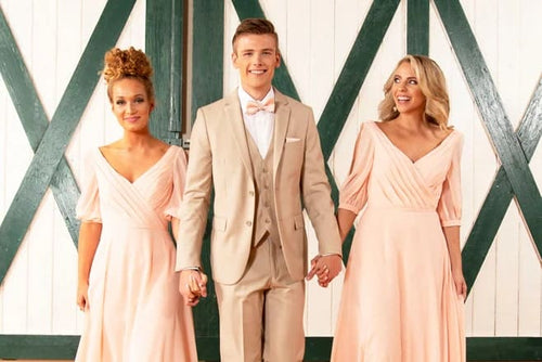 Smoking Traje - Esmoquin - Smoking Para Hombre - Tan Tuxedo Trajes De Novio