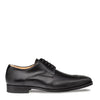 Tasso Wing Black Wingtip Derby Shoes by Mezlan – Patina Leather Brogue Lace-Ups Made in Spain