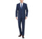 Renoir Clothing - Renoir Suit - Renoir Fashion - Performance 2-button Slim Fit Tonal Blue Windowpane Renoir Suit