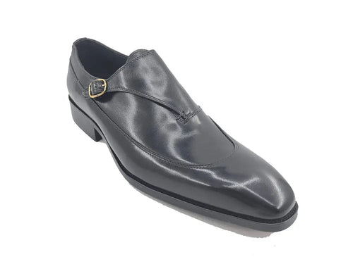 Men's Tri-Tone Single Monk Strap Loafer