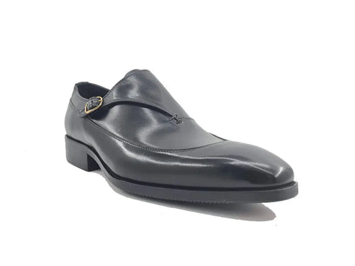 Men's Tri-Tone Single Monk Strap Loafer