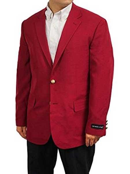 Wholesale Mens Jackets - Wholesale Blazer -Burgundy Blazer