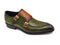 Men’s Two-Tone Double Monk Strap Buckle Loafers