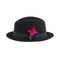 Mens Narrow Brim Crushable Wool Dress Hat Trilby Fedora in Black