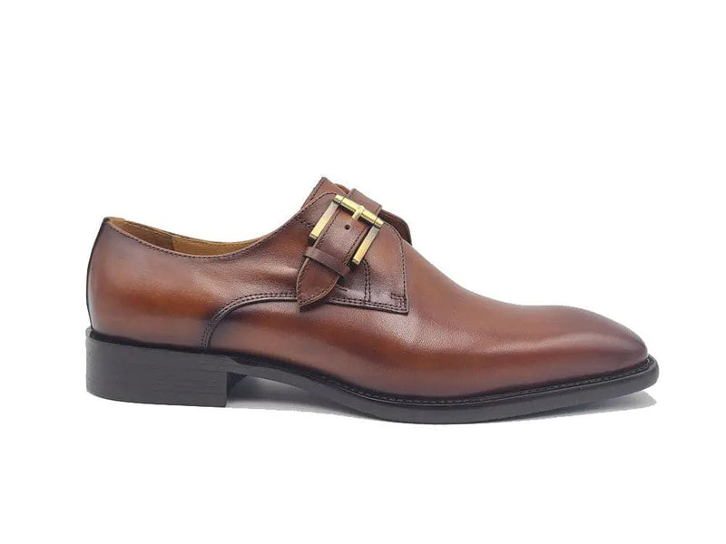 Carrucci Versatile Fashion Single Monk Strap Loafer
