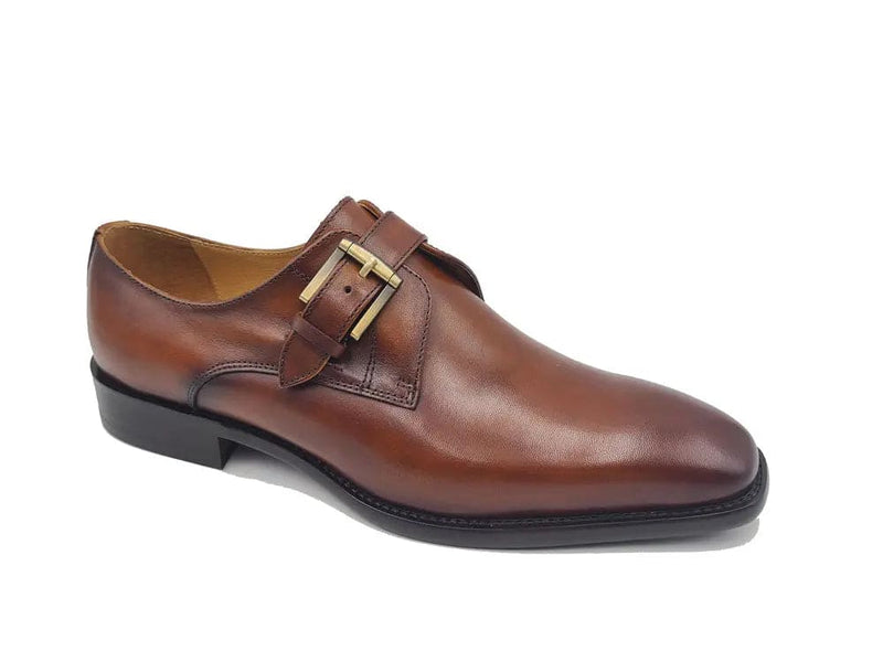 Carrucci Versatile Fashion Single Monk Strap Loafer