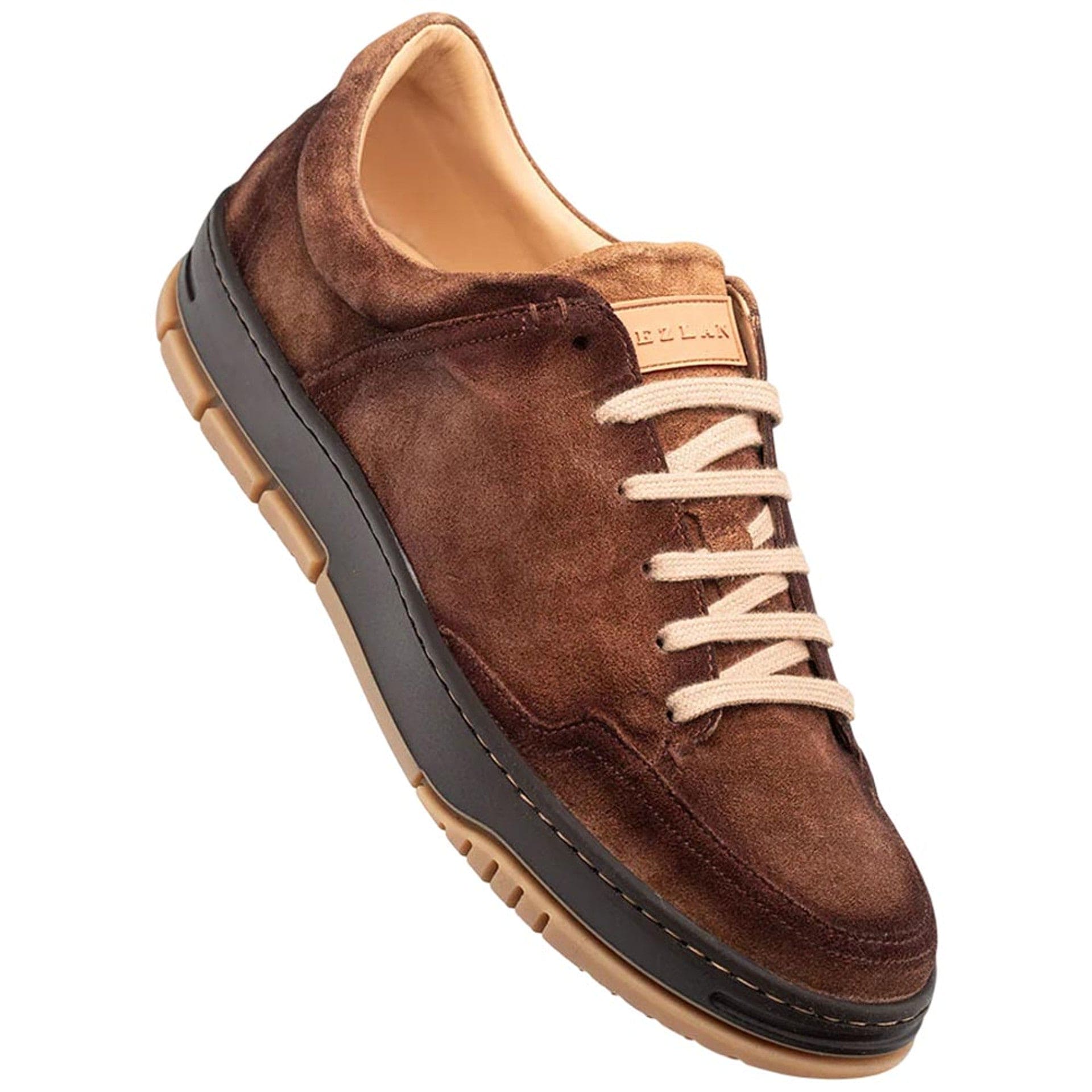Men’s Mezlan Villani Suede Sneaker – Premium Street Sport Style, Made in Spain