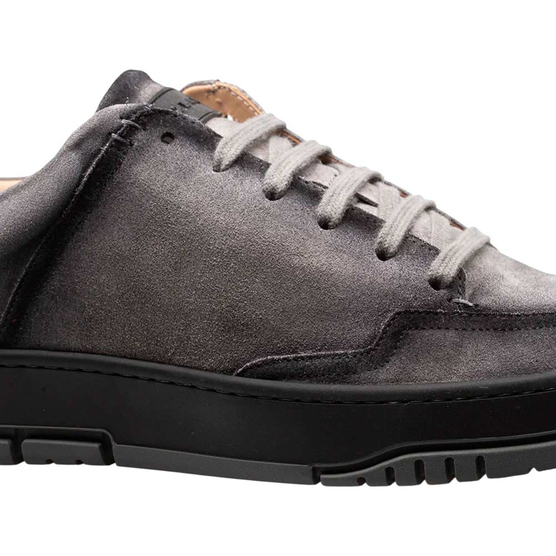 Men’s Mezlan Villani Gray Suede Sneaker – Stylish Streetwear Shoe, Made in Spain