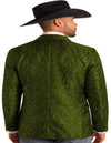 Western Blazer - Saco Vaquero Para Hombre - Paisley Blazer in Olive