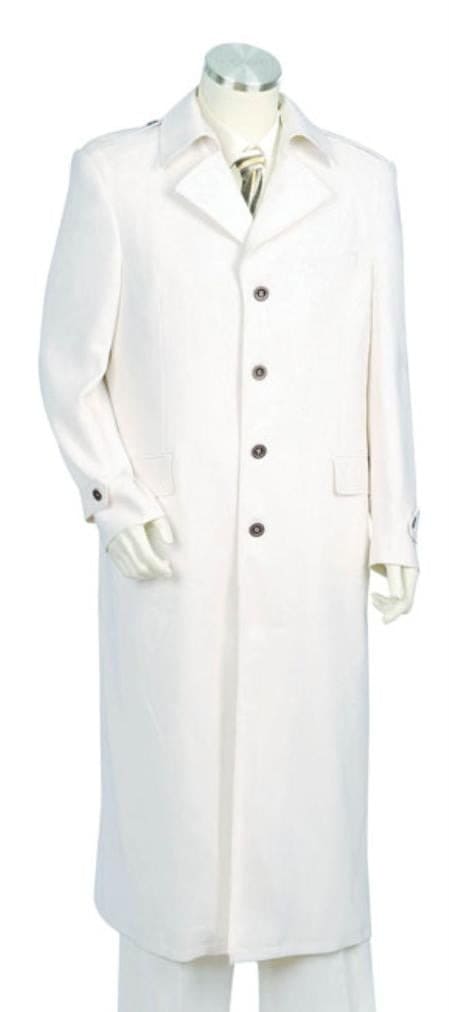 Mens Zoot Suit - Zuit Suit - White Suit - Wedding 5 button vest Zoot Suit
