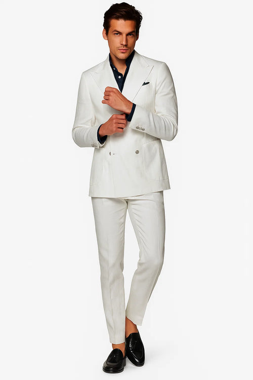 White Linen Suit