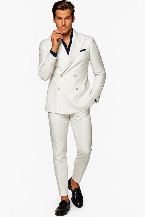 White Linen Suit