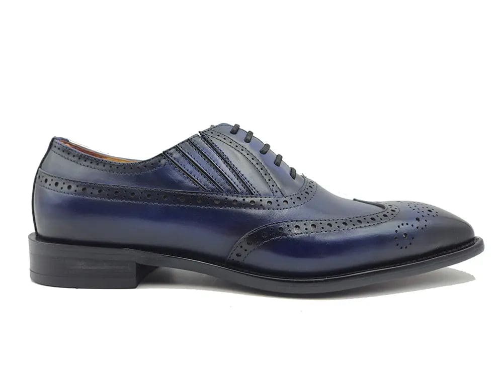 Men’s Wingtip Slip-On Oxford Dress Shoe