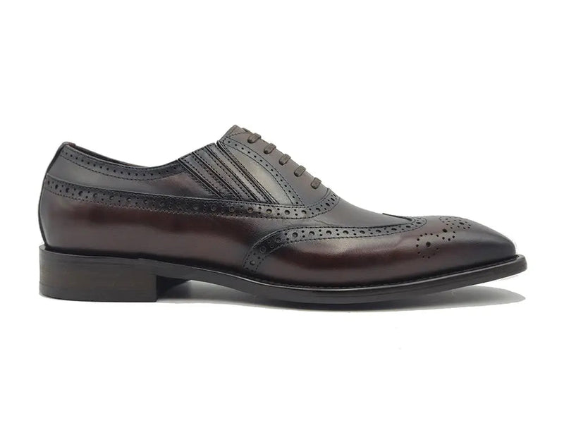 Carrucci Wingtip Slip-on Oxford