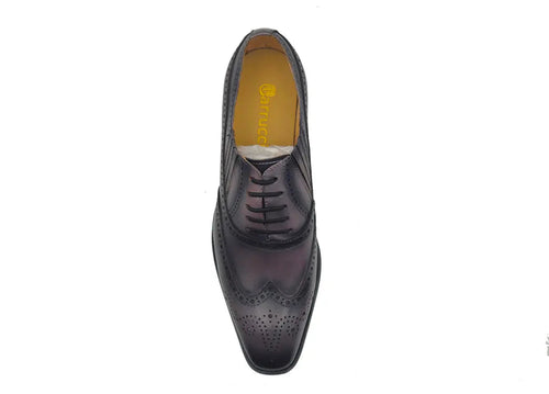 Men’s Wingtip Slip-On Oxford Dress Shoe