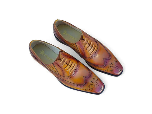 Wingtip Slip-on Oxford Carrucci