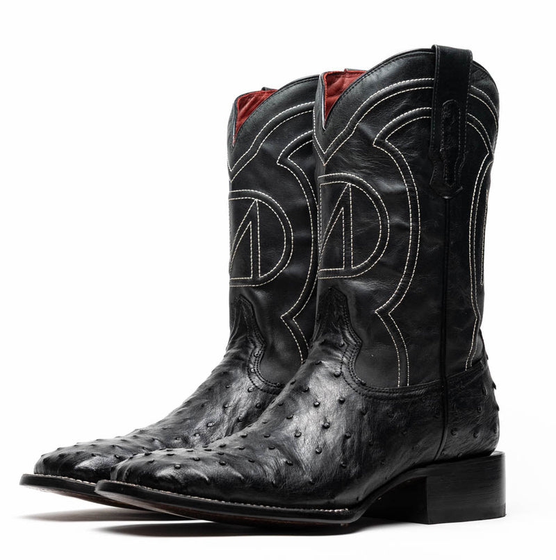 Marco Di Milano Alabama Black Leather Luxury Shoe