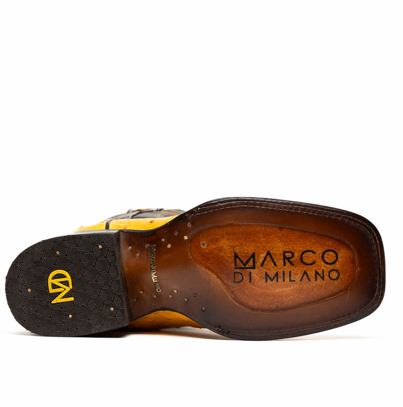 Marco_Di_Milano Alabama Buttercup - Luxury Leather Dress Shoe