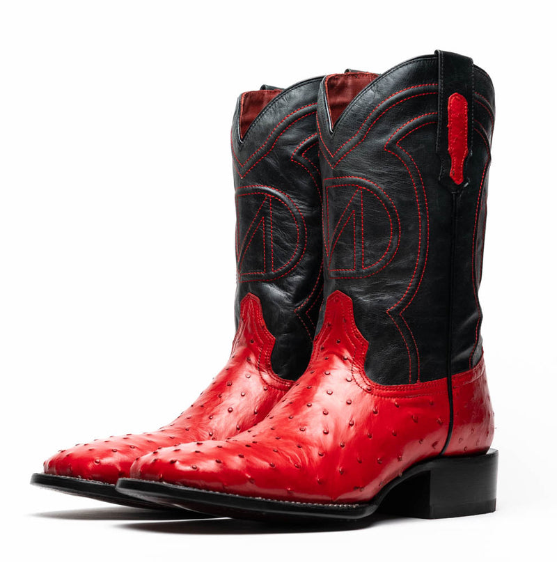 Marco Di Milano Alabama Red Leather Loafers