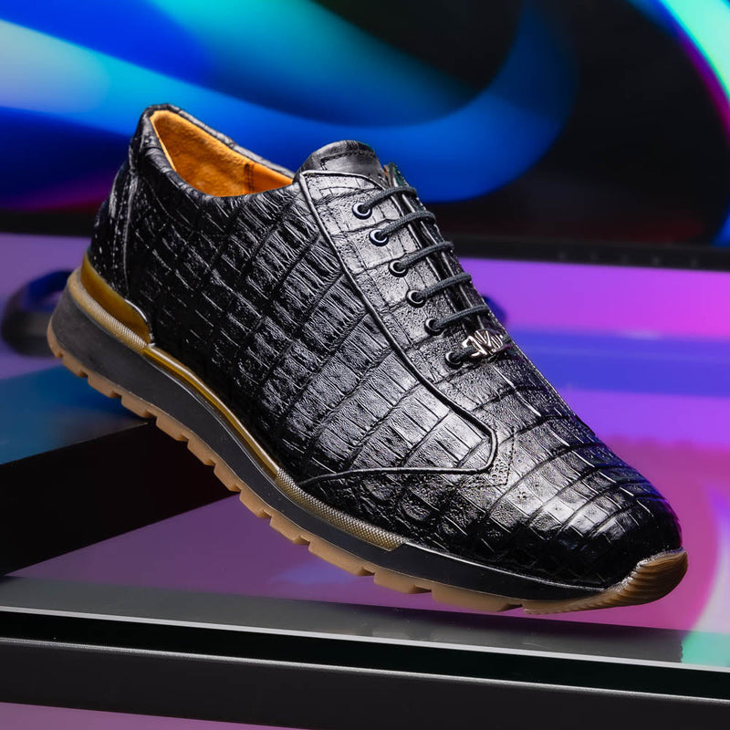 Marco Di Milano Alonzo Black Leather Oxford